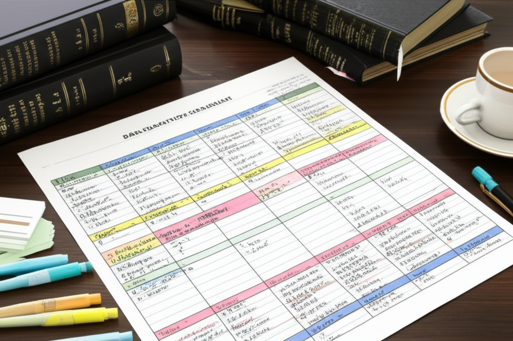 Bar Exam Preparation Timeline